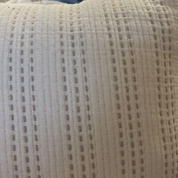 Oake Home Contrast Stitch
Decorative Pillow, Cream,
16"×24" - Picture 2 of 4